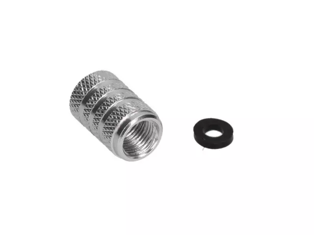 Pro Bolt Ventilkappe Aluminium silber für Motorrad Moped Mokick Roller Scooter