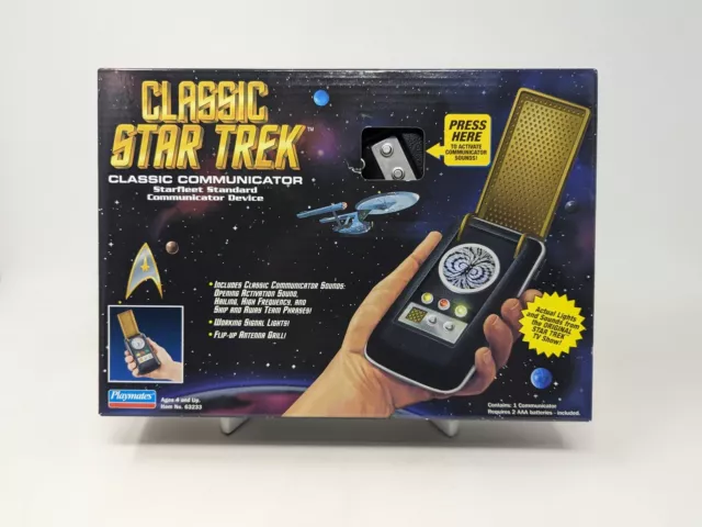 2024 Star Trek Original Series Classic Communicator w/ Light & Sound ~ Brand New
