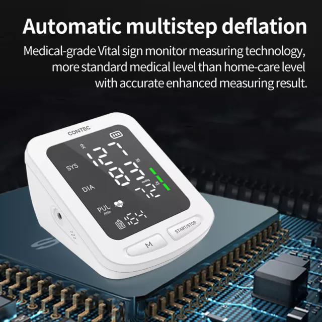 USA Digital Wrist Blood Pressure Monitor BP Cuff Gauge Automatic Machine Tester 3