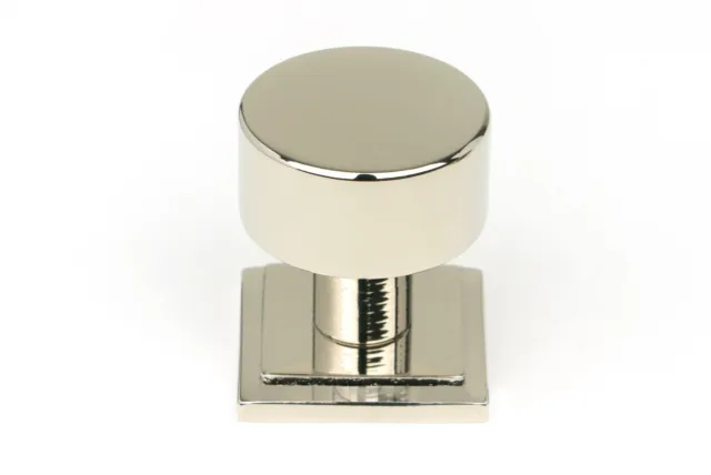 From The Anvil 50315 Polished Nickel Kelso Cabinet Knob - 25mm (Square)