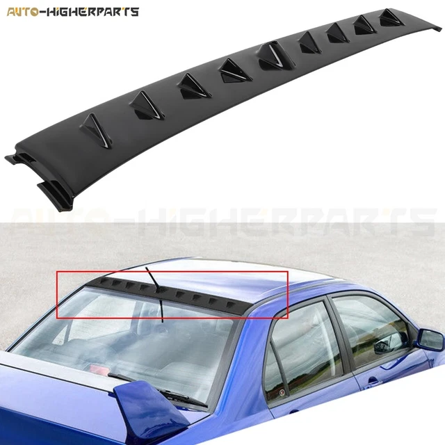 For 2003-2007 Lancer Evolution EVO 8 9 Jet Vortex Generator Shark Spoiler Wing