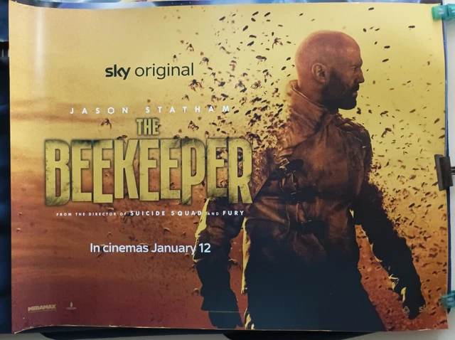 THE BEEKEEPER Jason Statham Original Quad Cinema Poster £14.99 ...