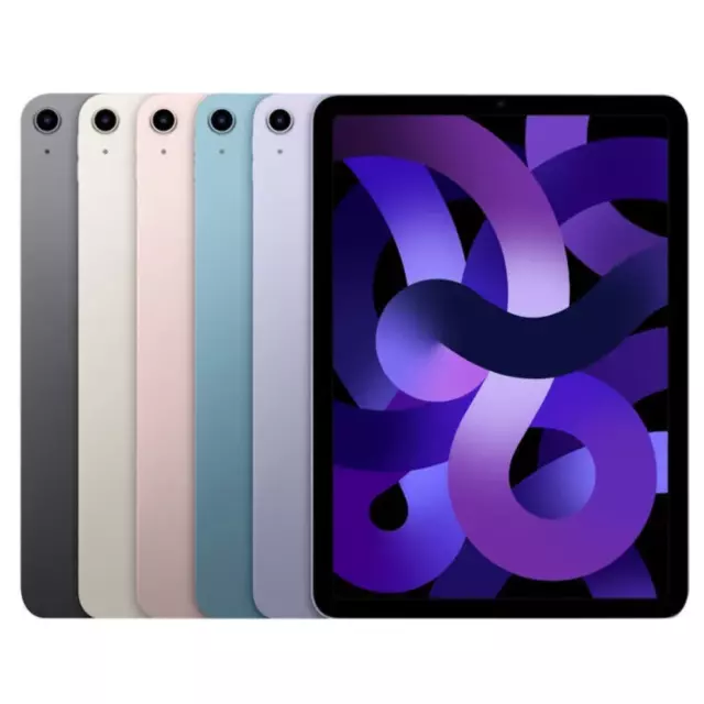 Apple iPad Air 10.9in (2022) 5th Gen 64GB/256GB 8GB RAM  Wi-Fi+Cellular Grade A