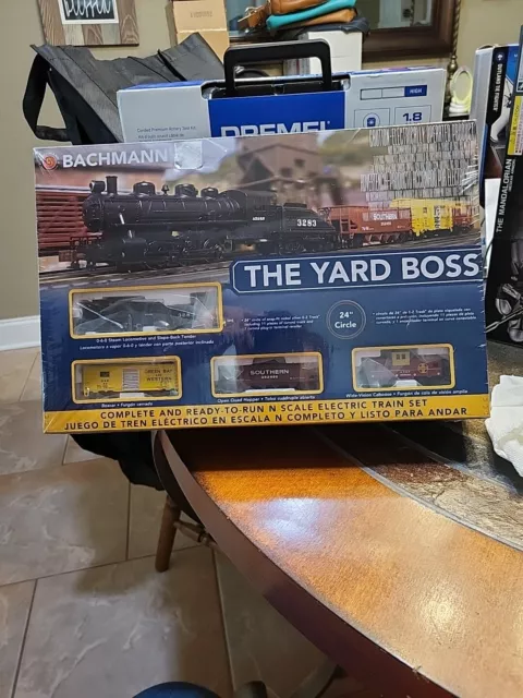 Bachmann THE YARD BOSS Complete N Scale Electric Train Set 24014 NEW SEALED