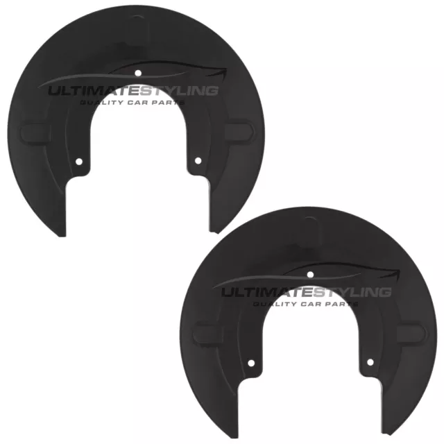 Rear Brake Disc Dust Shields Covers Plates VW Transporter T4 Van 1996-2003 Pair