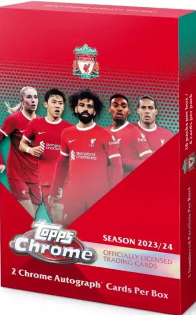 Topps Chrome Liverpool FC 2023/24 Refractors Complete Your Set