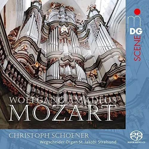 MDG94922696 Christoph Schoener Mozart On the Organ CD NEW