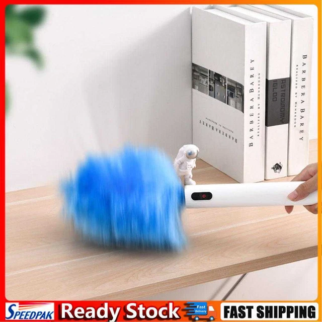 Electric Spin Feather Dust Cleaning Brush Home Removal Dusters for Car Furniture