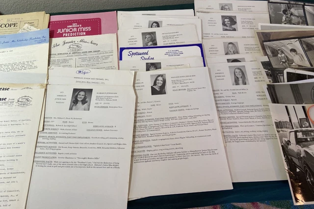 LARGE 1970S ARCHIVE of Junior Miss - Large 1970s Archive Of Junior Miss Pageant Photos.webp