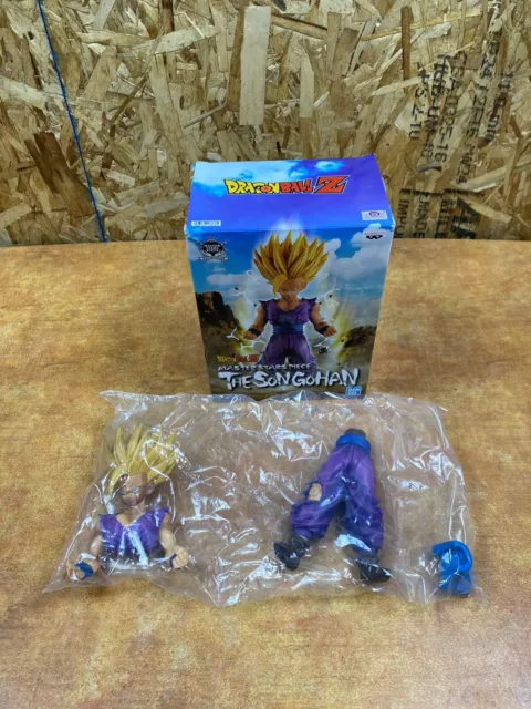 Banpresto DragonBall Z The Son Gohan Master Stars Piece Figure open box