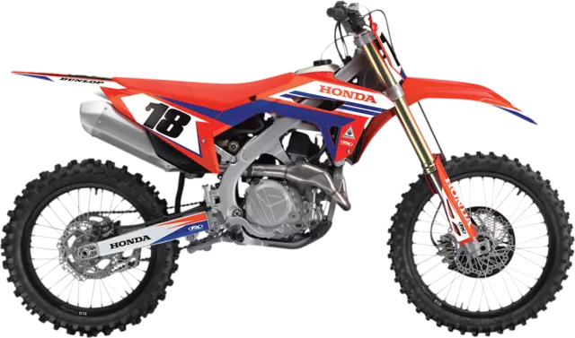 Factory Effex EVO 19 Graphic Kit Black/Blue/White/Red #25-01324