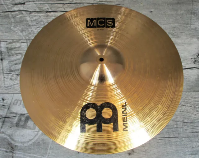 Meinl MCS 20" Ride Bronze Becken Cymbal Drums Schlagzeug