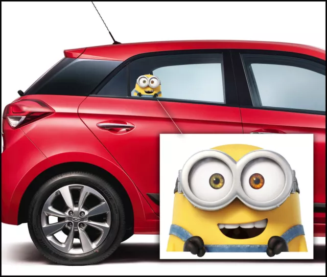 Despicable Minion Colour Home Vinyl Decal Window Sticker Car Laptop Wall B 187