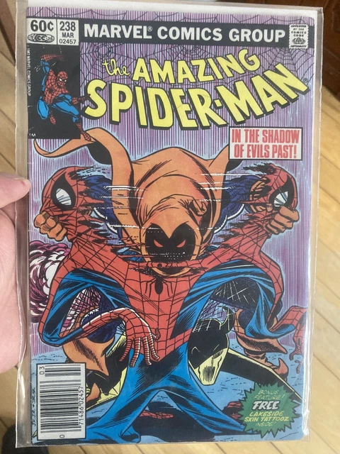 Amazing Spider-Man #238 1983 Newsstand Ed. -  1st app. of Hobgoblin With Tattoo!