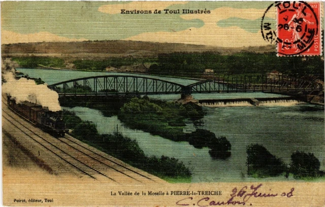 CPA TOUL - Approx. - La Vallée de la Moselle a PIERRE-la-TREICHE (483416)