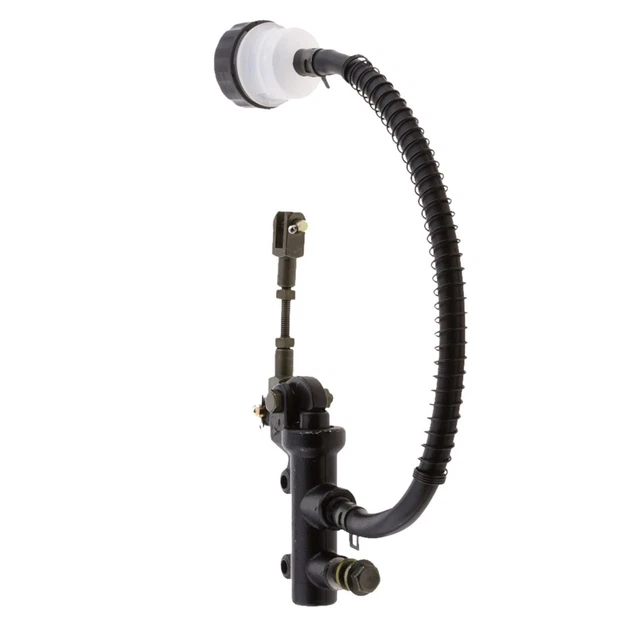 Maître-Cylindre Frein Arrière Hydraulique Avec Réservoir – Pompe Frein Pied Moto Dirt Bike ATV