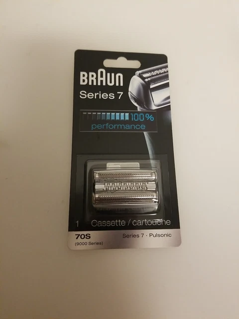 Casete de repuesto BRAUN Series 7 Pulsonic 70S Shaver Head serie 9000