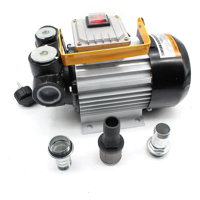Pompa diesel, pompa diesel autoadescante 550 W 60 L/min 230 V pompa olio combustibile