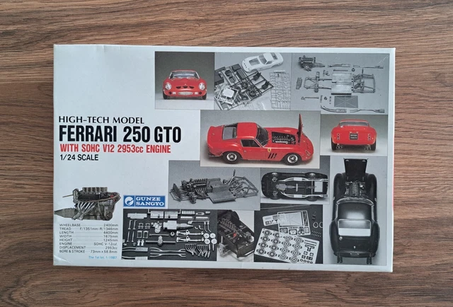 Maquette Gunze Sangyo 1/24 Ferrari 250 GTO Competition - G-227