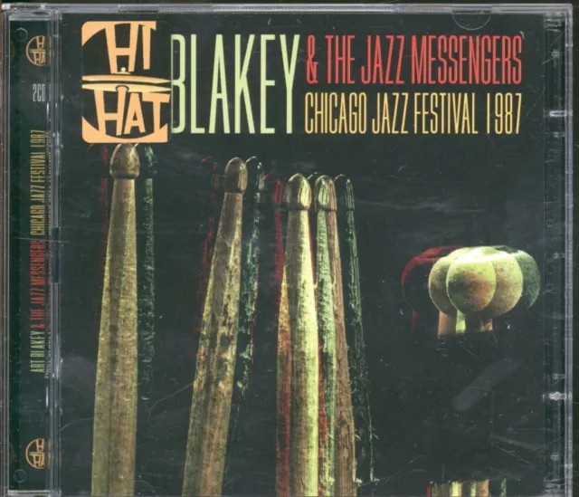 Art Blakey & the Jazz Messengers Chicago Jazz Festival 1987 double CD Europe Hi