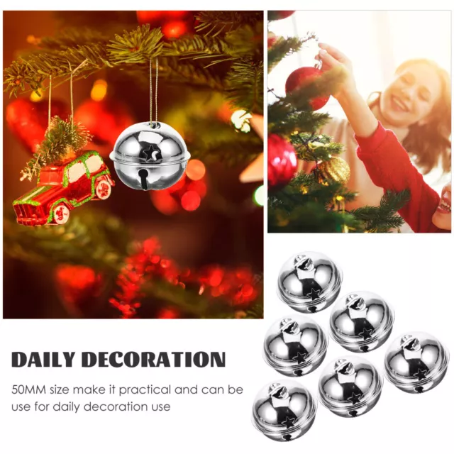 Christmas Crafts Bells for DIY Making Bulk Accessories Kids 2
