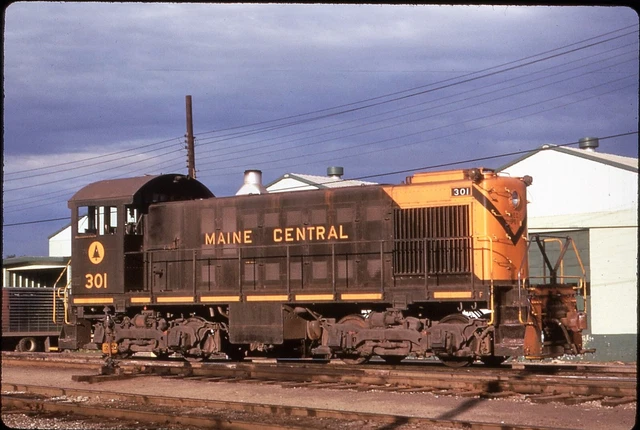 MEC Maine Central 301 Bangor, ME 1970 duplicate slide