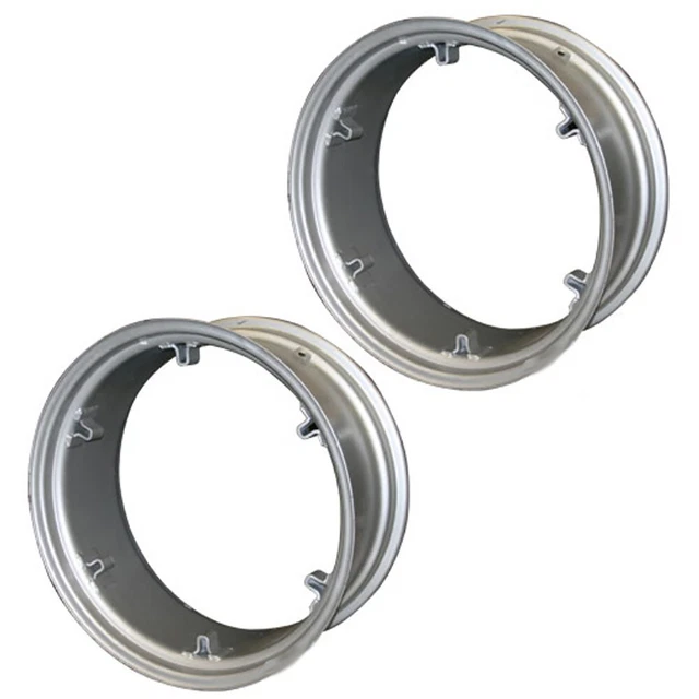 Two 12x28 12-28 6 Loop Rims Fits Ford Fits John Deere Farm Tractor