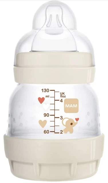 Juego de 2 botellas de alimentación autoesterilizantes MAM FB0403G paquete de 2