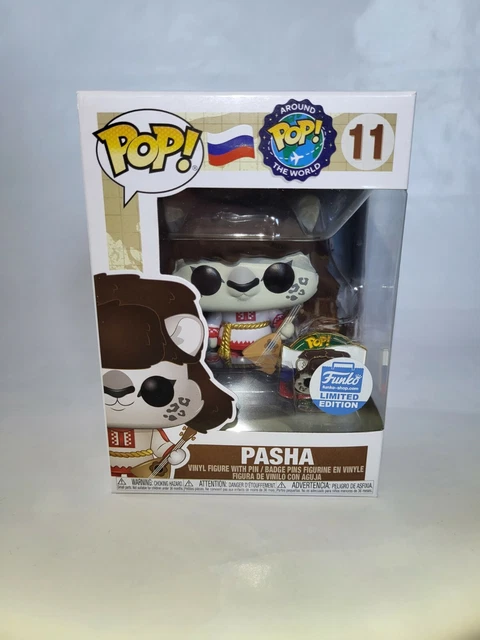 Funko Pop! Around the World 11 Pasha - Limited Edition - Neu, ungeöffnet und OVP