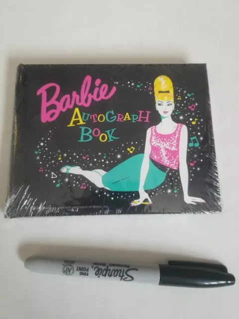 1996 Barbie autograph book from Bandstand convention sealed PA. Beehive