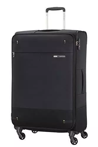 Samsonite Base Boost Spinner L 78 cm 112.5 Liter TSA-Schloss Erweiterbar Schwarz