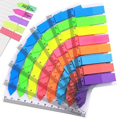 Hanyousheng Feuilles Notes Autocollantes 1120 Pièces Étiquettes Séparateur Ma...