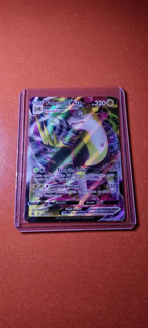 Fulgudog VMAX 267/264 Arc En Ciel Secrète - Ultraboost X Épée Et Bouclier 8 Poing De Fusion - Coffret 10 Cartes Pokémon Françaises