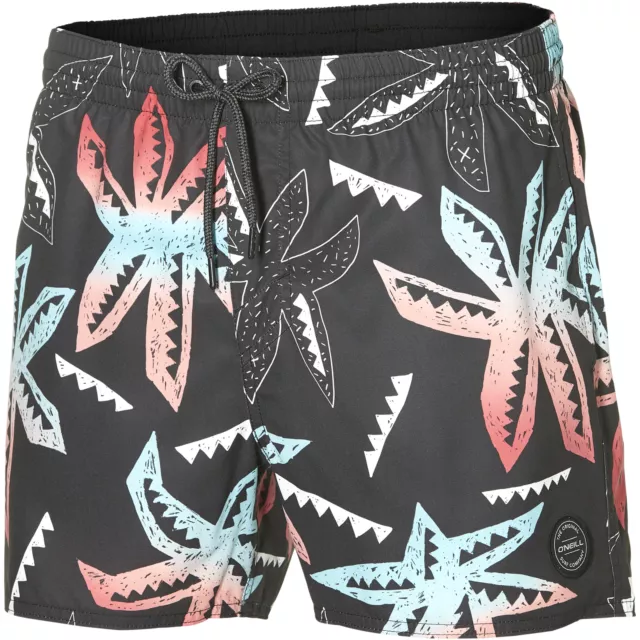 O'neill Boardshort Maillot de Bain Pm Mi Vert Art Shorts Noir Élastique