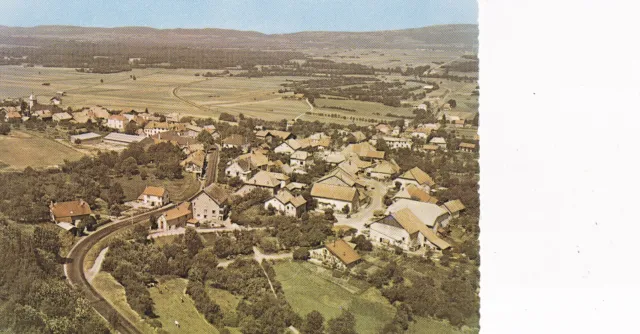 Carte postale postcard 10x15cm MAMIROLLE DOUBS vue  aérienne 1