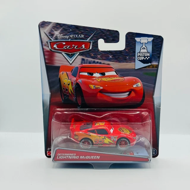 DISNEY PIXAR CARS Piston Cup Determined Lightning McQueen Die Cast New ...