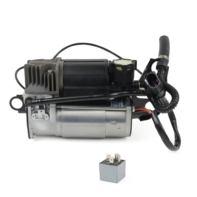 COMPRESSOR AIR SUSPENSION Pump & Relay For Audi Q7 4L Porsche Cayenne