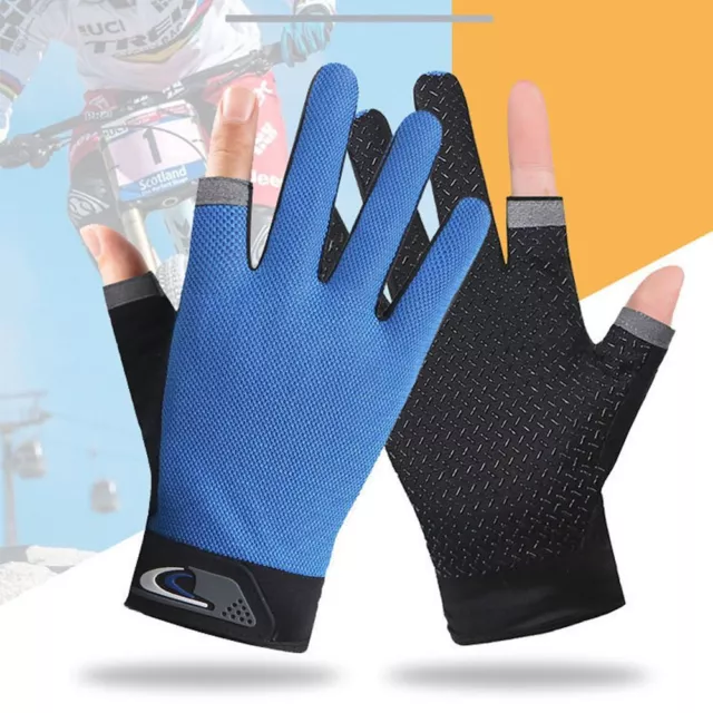 SPORT PROTECTIVE MITTENS Anti-skid Mittens Three Fingers Gloves Fishing-Gloves  $12.42 - PicClick AU