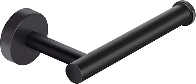 Matte Black Toilet Paper Holder, Premium Bathroom Toilet Paper Holder Wall