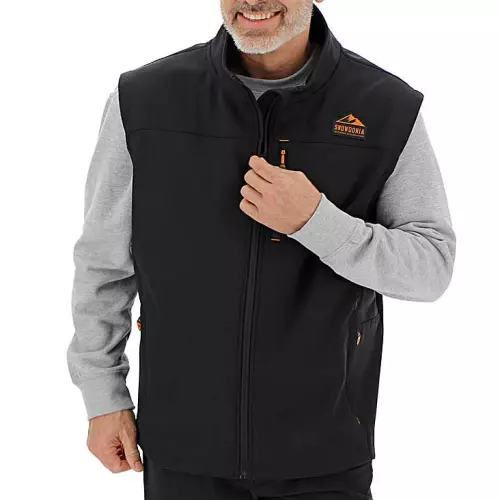 Snowdonia Clothing Men's Gilet (Size S) Fleece Lined Softshell Gilet - New