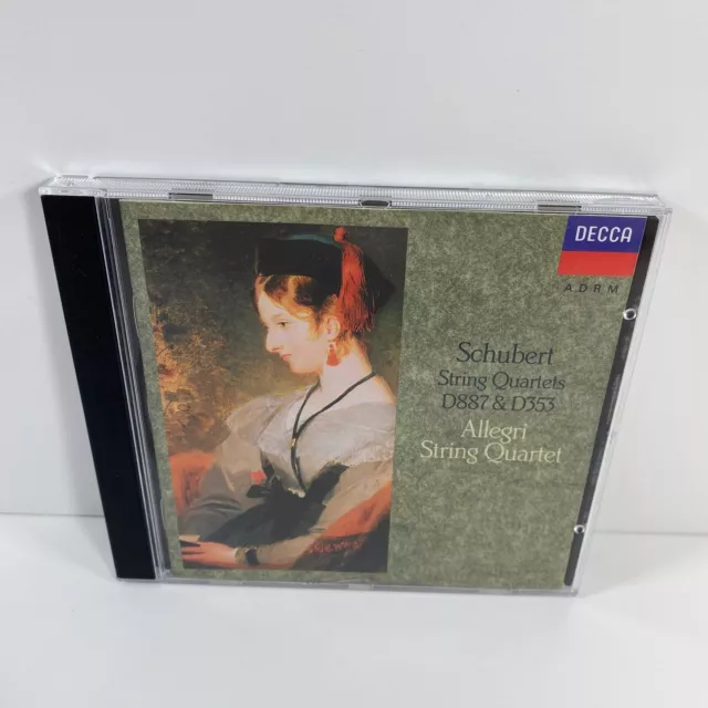 Schubert: String Quartets, Allegri String Quartet (1992) CD