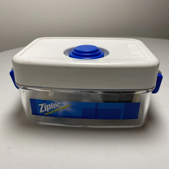 NEW ZIPLOC VACUUM Sealer System Canister and Attachment Accessory 17.