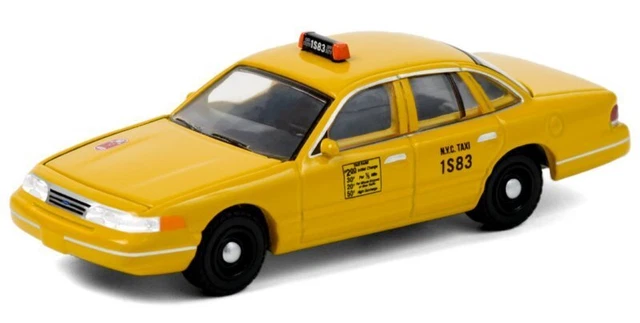 Ford Crown Victoria 1994 New York Taxi 1/64 modellino auto
