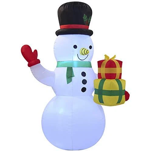 Joiedomi 5 FT Christmas Inflatable Snowman Decoration, Blow Up Snowman