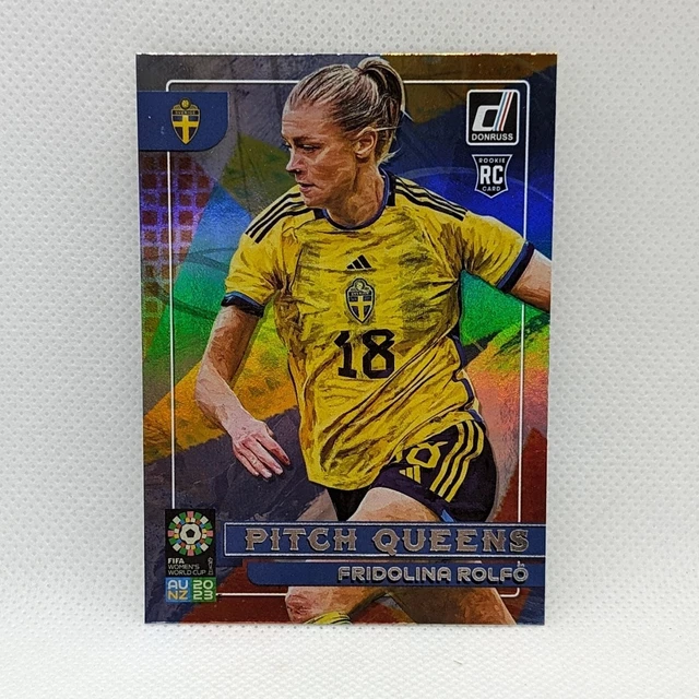2023 DONRUSS WOMENS World Cup Pitch Queens 20 Fridolina Rolfo Sweden