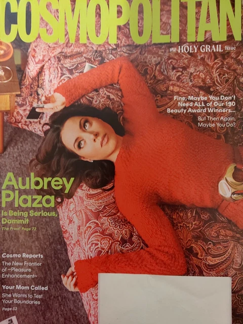 COSMOPOLITAN MAGAZINE/MAY 2022/THE HOLY GRAIL ISSUE/AUBREY PLAZA/ Issue