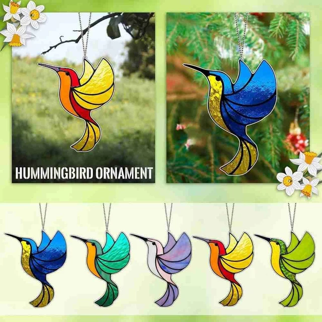 Decoration Handmade Hanging Pendant Hanging Ornament Hummingbird Wind Chime