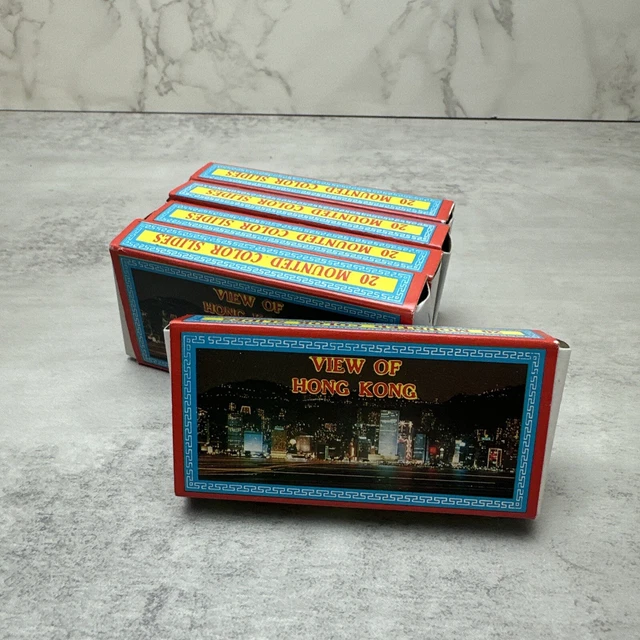 60年代 20 Colour Slides of Hong Kong