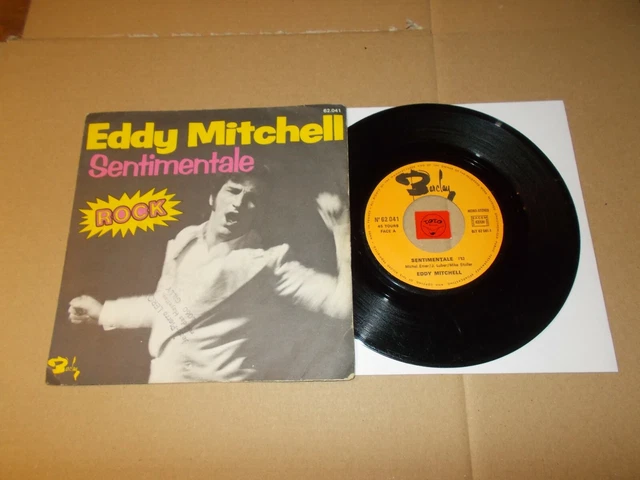EDDY MITCHELL Sentimentale Fauche (Busted) / Listen Rock EUR 5,00