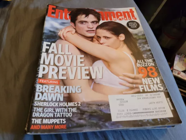 Entertainment Weekly magazine Kristen Stewart Robert Pattinson Stacey Snider